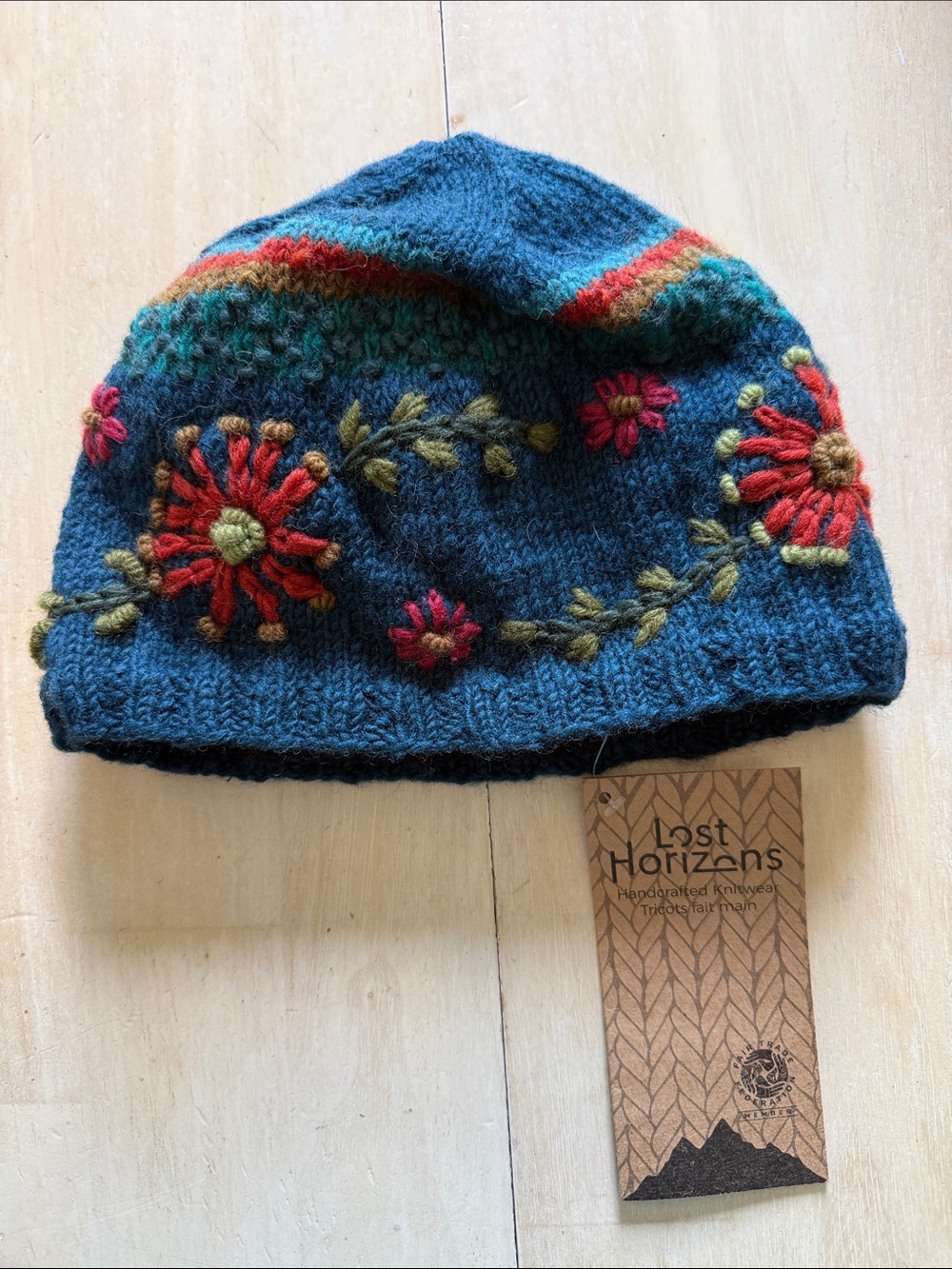 Lost horizons wool beanie fleece lined